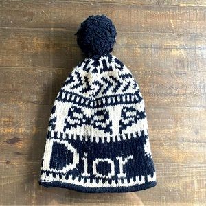 Christian dior authentic beanie